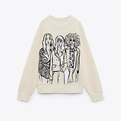 O.NIGHT™ Fashion Printed Sweatshirts