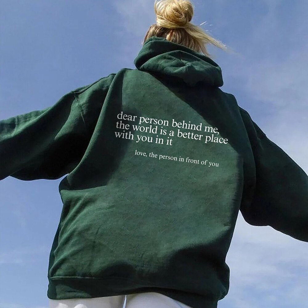 O.NIGHT™ "Dear Person behind Me" Hoodie