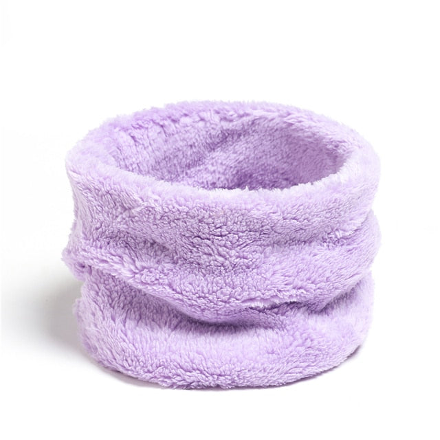 LuxiWrap™ Solid Thick Plush Ring Scarf