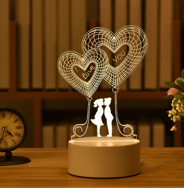 3D LED Creative Night Lamp