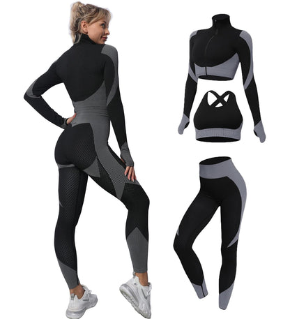 O.NIGHT™ 3pcs Sportswear Tracksuit Leggings