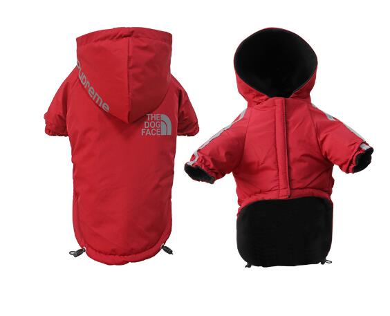 TDF Reflective Pet Hooded Jacket