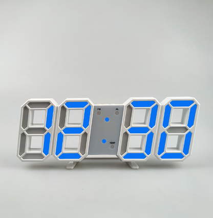 3D LED Digital Wall Clock