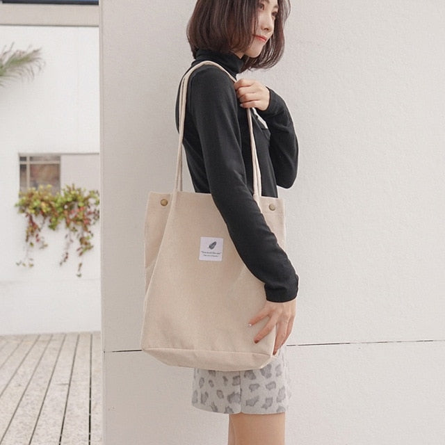 O.NIGHT™ Corduroy Canvas Shoulder Bags