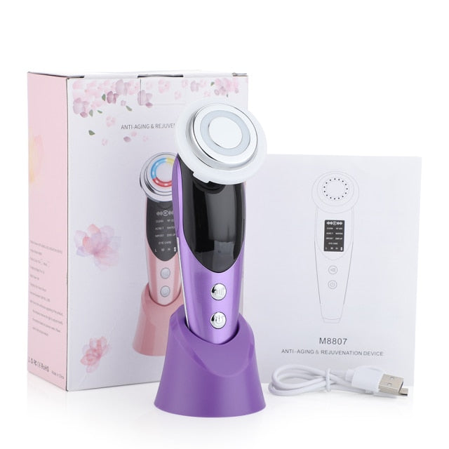 AgelessGlow™ 7-in-1 Youthful Face Anti-Aging & Rejuvenation Device