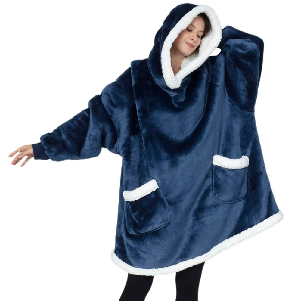 HoodieBlanket™ Cocoon Comfort Oversized