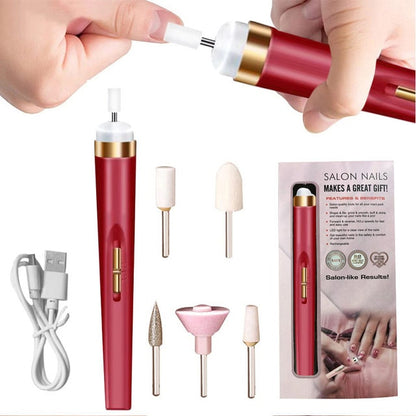 NailCraft™ Pro Deluxe Manicure Pedicure Kit