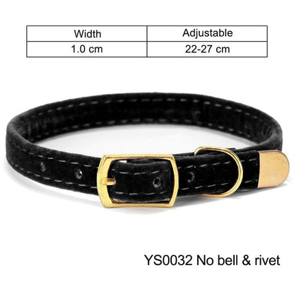 PU Leather Durable Pet Collar