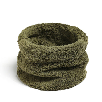 LuxiWrap™ Solid Thick Plush Ring Scarf