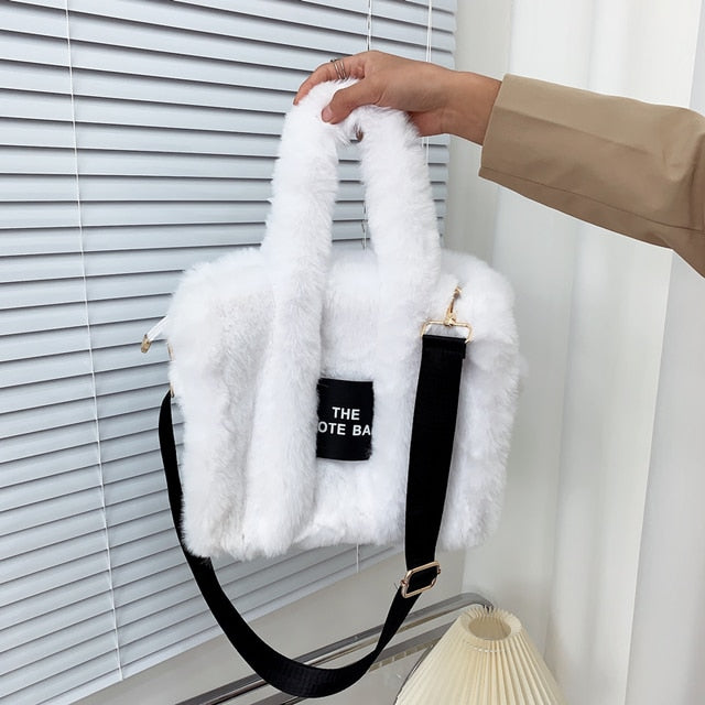 O.NIGHT™ Designer Faux Fur Tote Bag