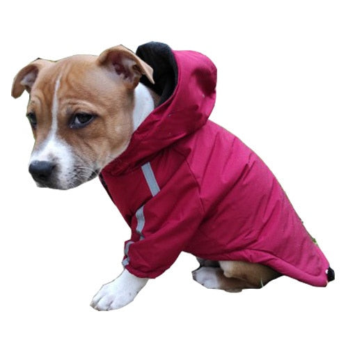 TDF Reflective Pet Hooded Jacket