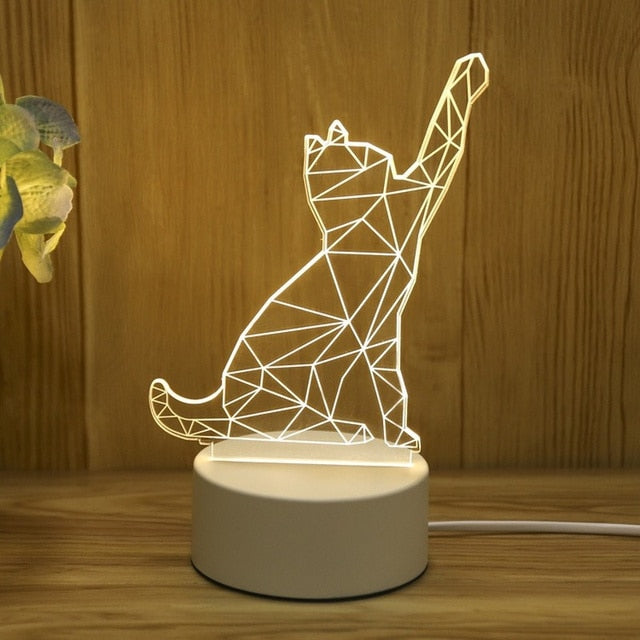 3D LED Creative Night Lamp