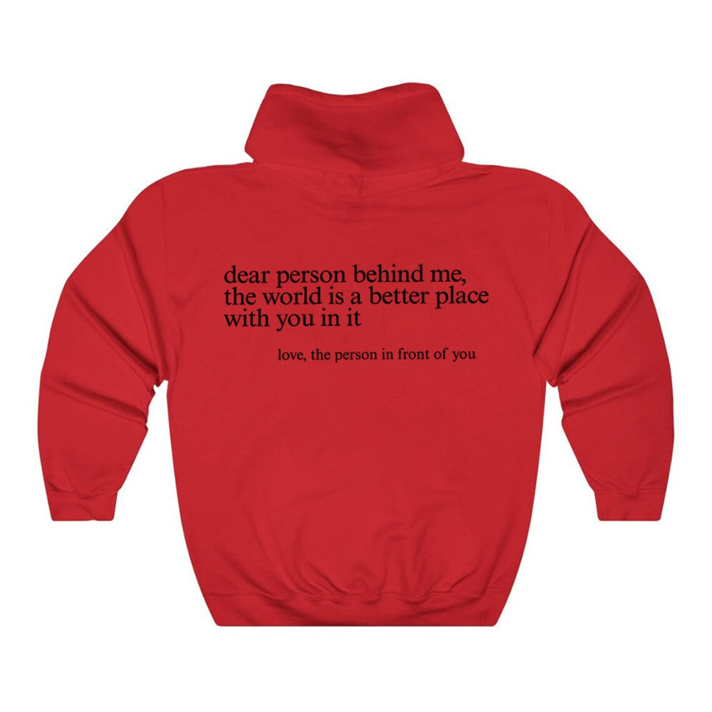 O.NIGHT™ "Dear Person behind Me" Hoodie