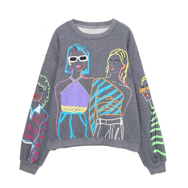 O.NIGHT™ Fashion Printed Sweatshirts