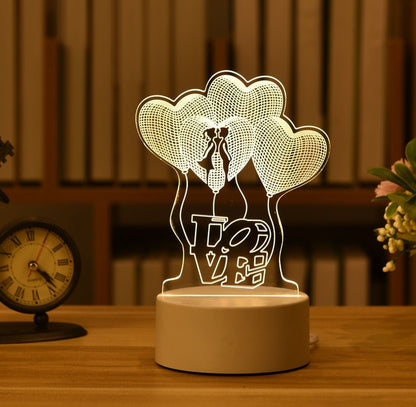 3D LED Creative Night Lamp