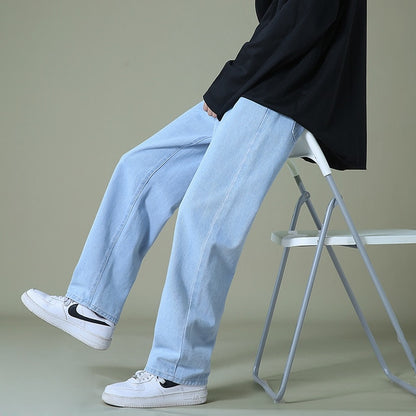 WideStyle™ Denim Wide-leg Pants