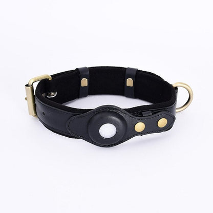 Cow Leather Anti-Lost Dog Collar