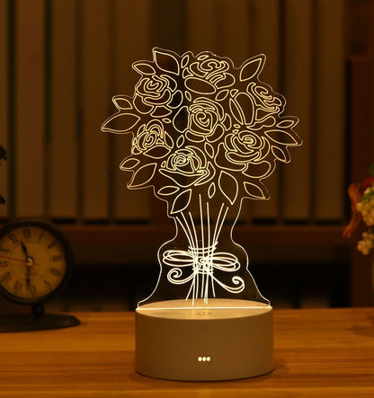 3D LED Creative Night Lamp