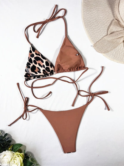 O.NIGHT™ Leopard Print 2pcs Bikini Set