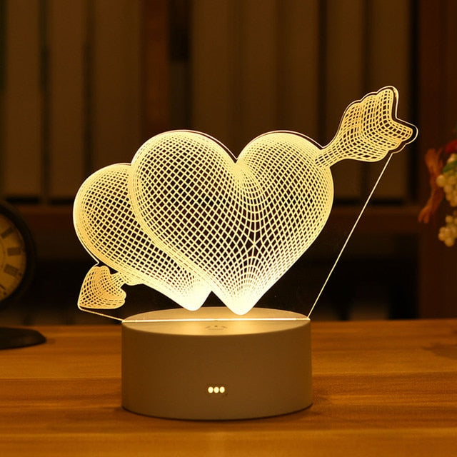 3D LED Creative Night Lamp