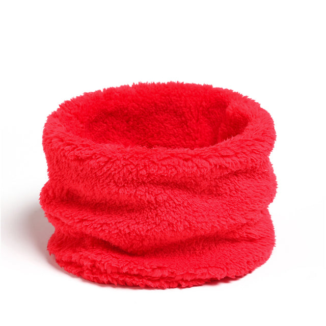 LuxiWrap™ Solid Thick Plush Ring Scarf