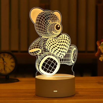 3D LED Creative Night Lamp