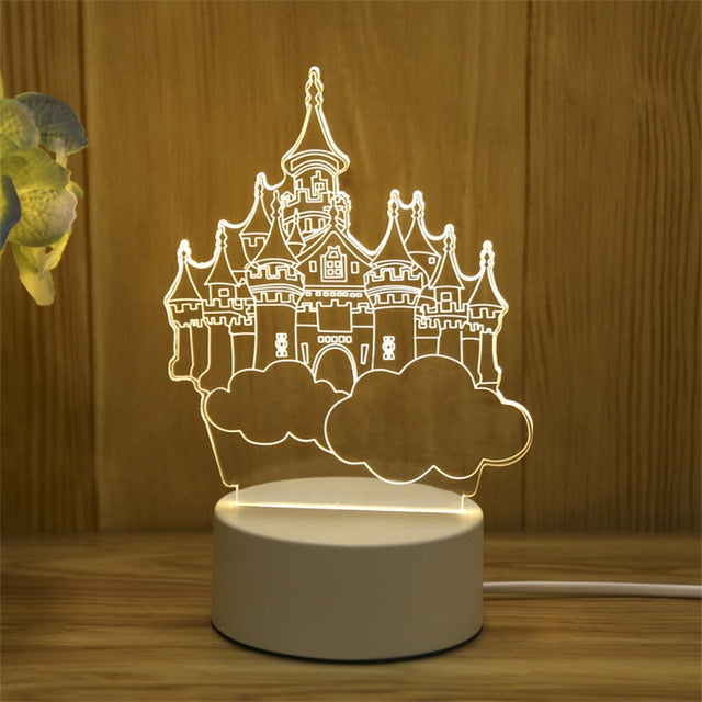 3D LED Creative Night Lamp