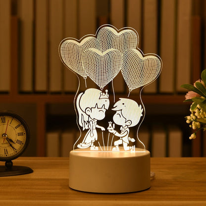 3D LED Creative Night Lamp