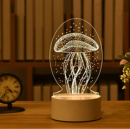 3D LED Creative Night Lamp