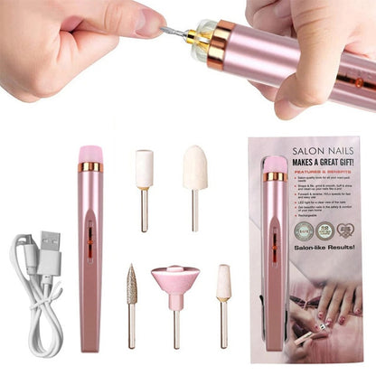 NailCraft™ Pro Deluxe Manicure Pedicure Kit