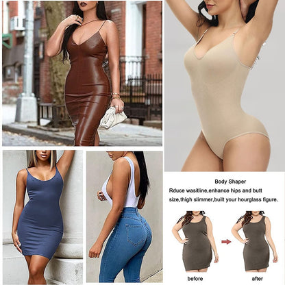 SHAPELY™ Seamless Contours Tummy Control Bodysuit