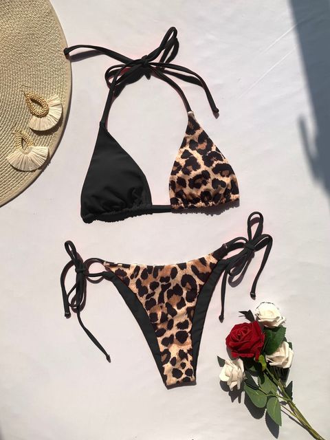 O.NIGHT™ Leopard Print 2pcs Bikini Set