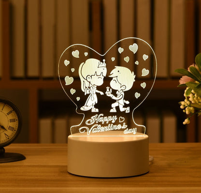 3D LED Creative Night Lamp