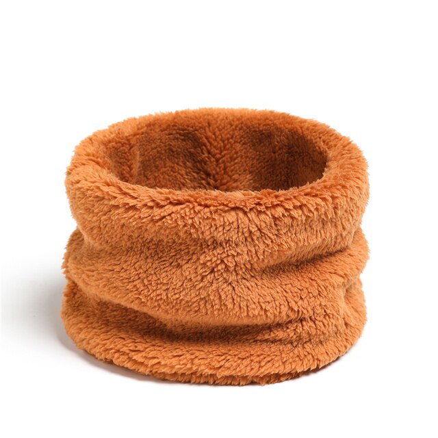 LuxiWrap™ Solid Thick Plush Ring Scarf