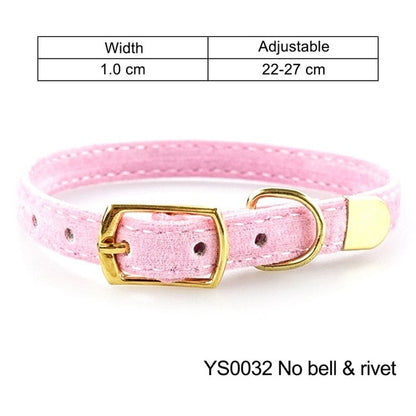 PU Leather Durable Pet Collar