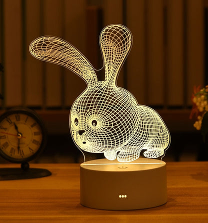 3D LED Creative Night Lamp