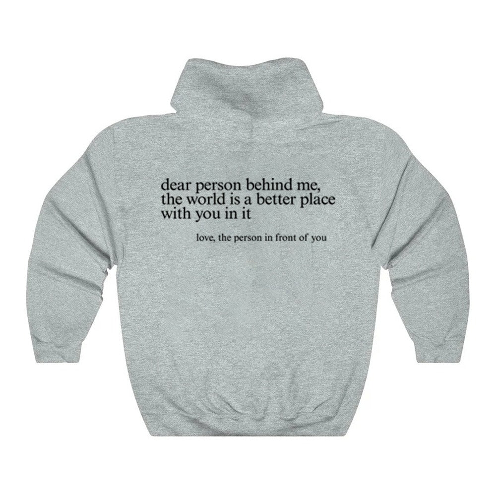 O.NIGHT™ "Dear Person behind Me" Hoodie