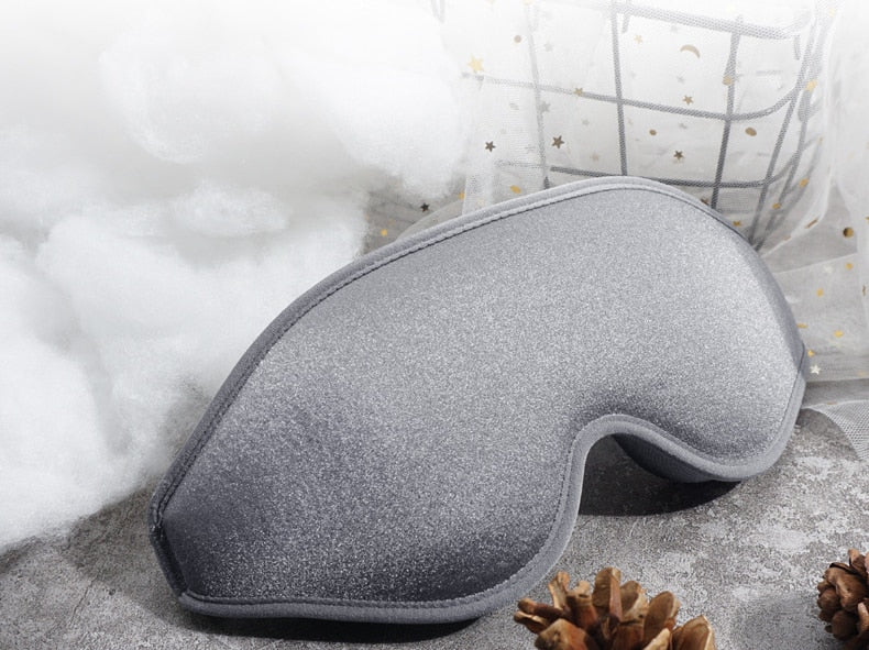 MemoryFoam™ 3D Contoured Light Blocking Sleeping Cup Mask