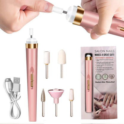 NailCraft™ Pro Deluxe Manicure Pedicure Kit