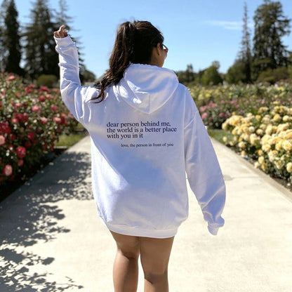 O.NIGHT™ "Dear Person behind Me" Hoodie