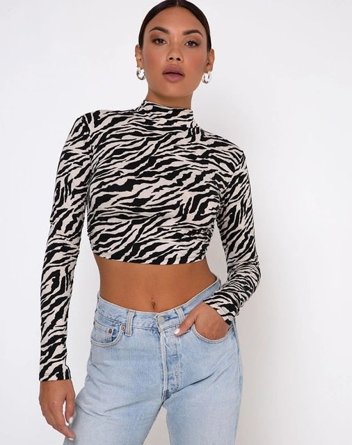 O.NIGHT™ Printed Women Sexy Crop Top