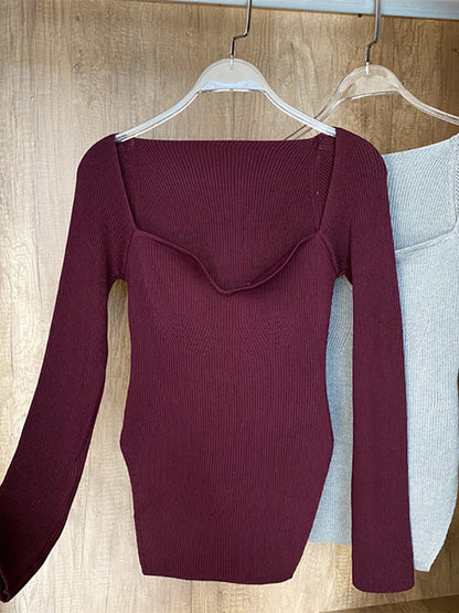 O.NIGHT™ Cozy Long Sleeve Knitted Pullover