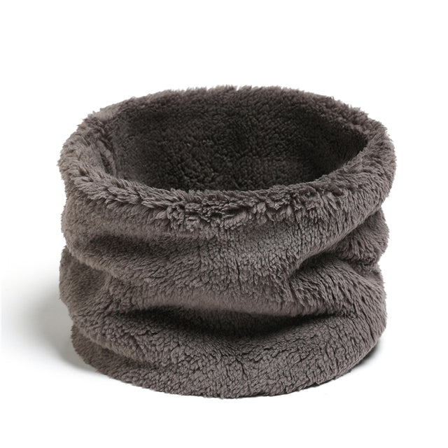 LuxiWrap™ Solid Thick Plush Ring Scarf