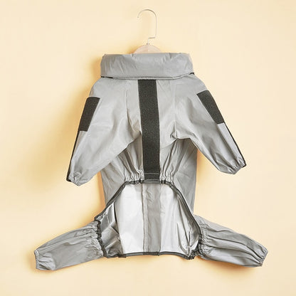 Reflective Velcro Raincoat