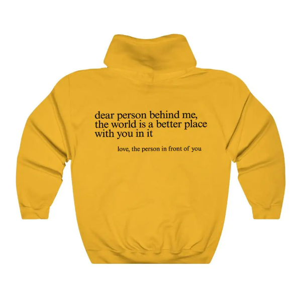 O.NIGHT™ "Dear Person behind Me" Hoodie