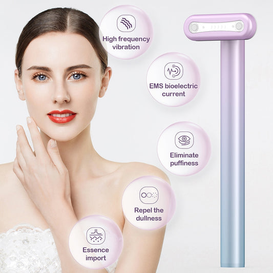 Radiance™ 4-in-1 Face Massage Red Light Therapy Wand