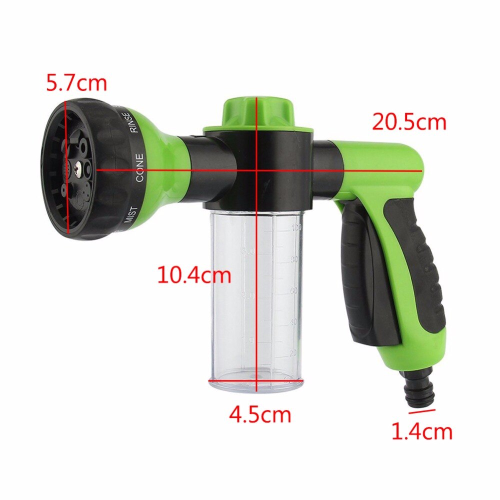 8-in-1 Pressure Hose Spray Gun