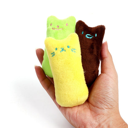 Short Plush Catnip Toy