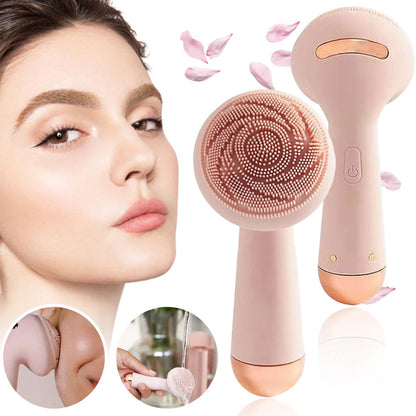 RoseGlow™ Silicone Facial Brush