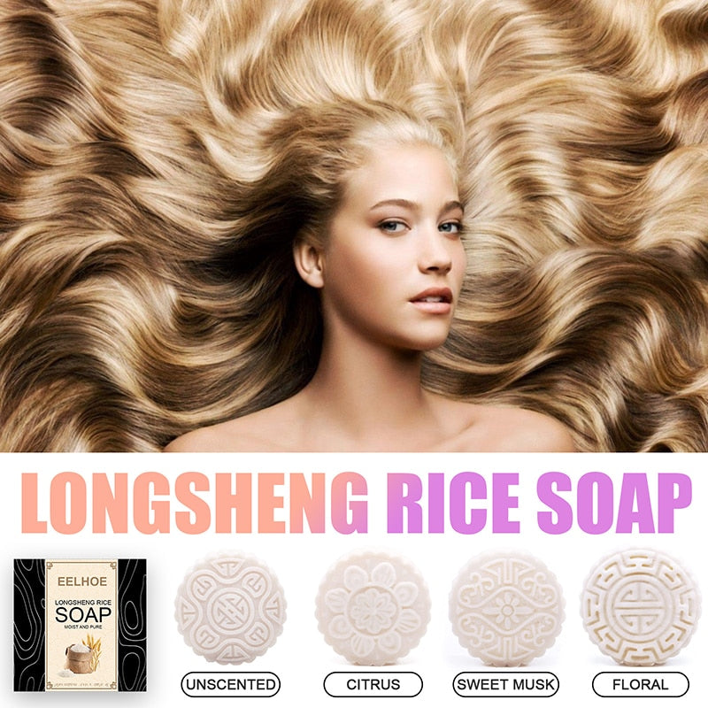 LONGSHEING™ Citrus Rice Shampoo Bar